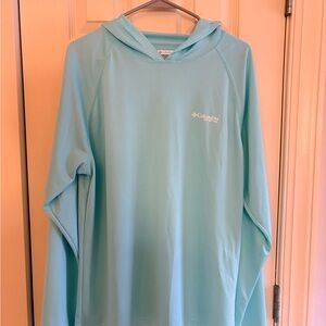 Columbia Aqua Hooded Men's shirt